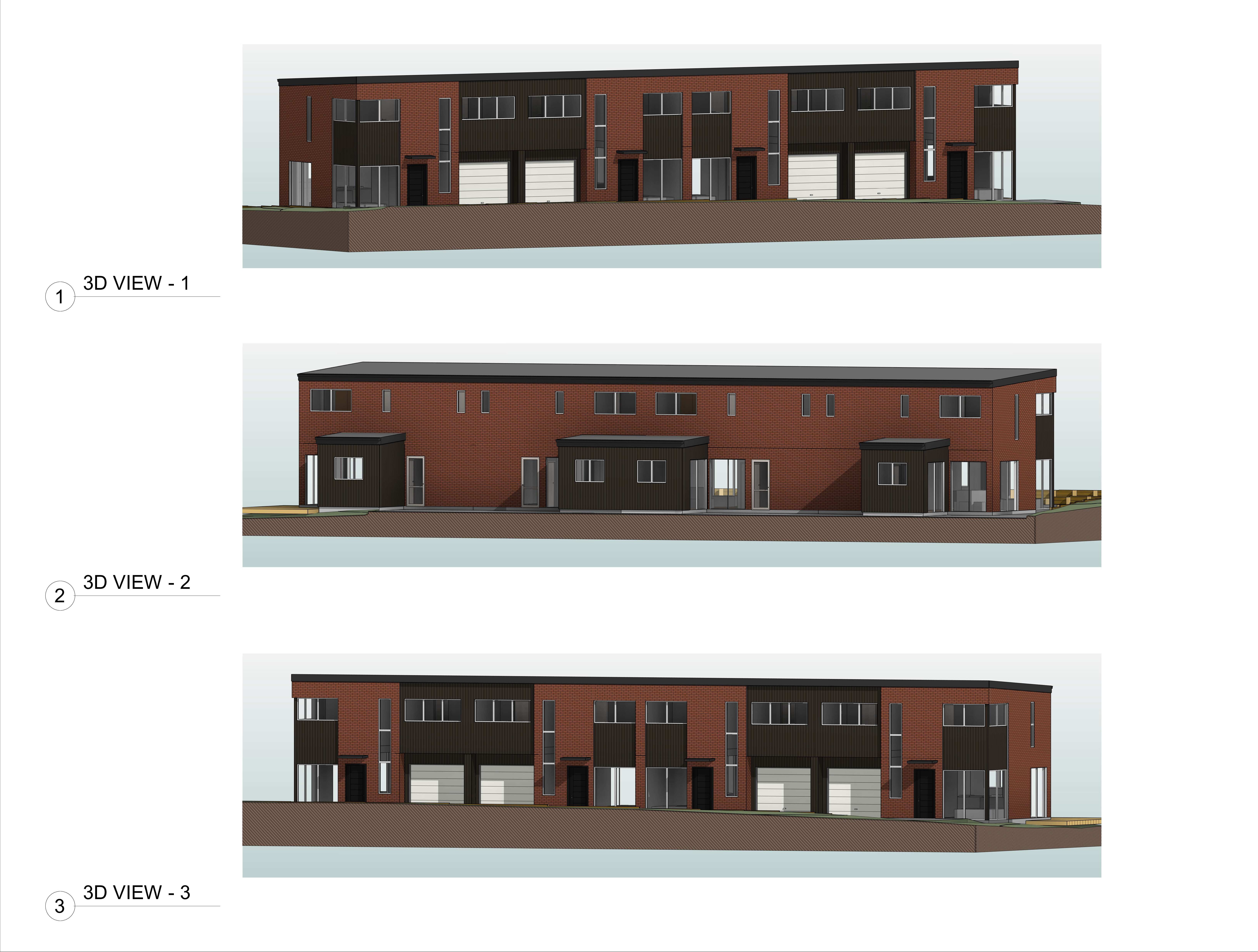Four Terraced Homes at East Auckland