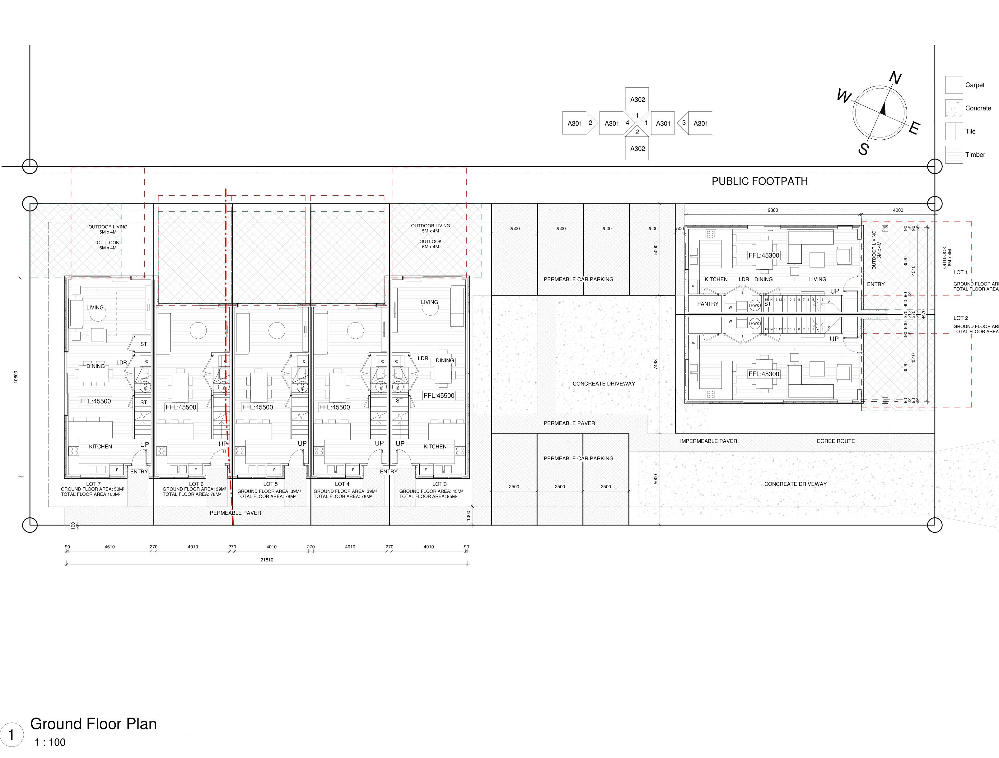 Seven Lots Subdivision in Beach Haven