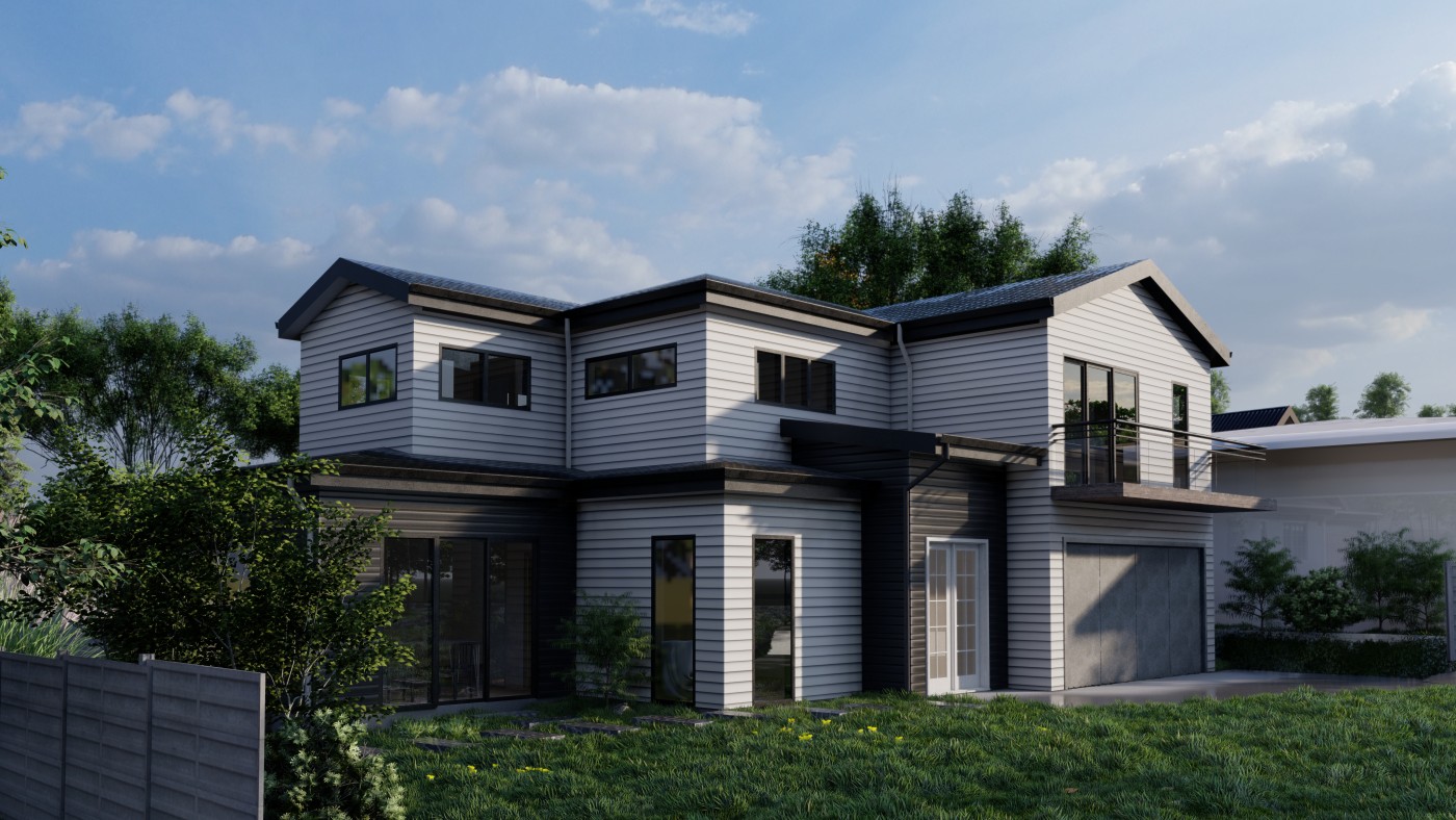 New build home and income in Pakuranga Heights